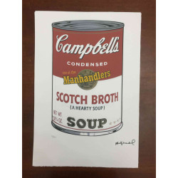 Andy Warhol Litografía offset edición 100 cm 57x38