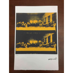 Andy Warhol Litografia off set edizioa 100 cm 57x38