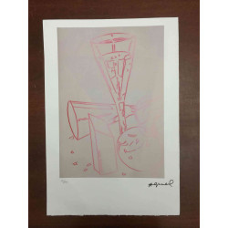Andy Warhol Litografia off set edizione 100  cm 57x38