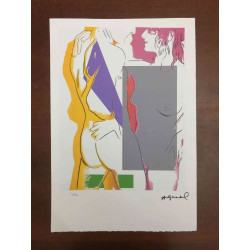 Andy Warhol Off set lithograph 100 cm edition 57x38