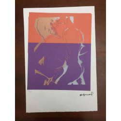 Andy Warhol Off set lithograph 100 cm edition 57x38
