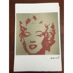 Andy Warhol Litografia edição off set 100 cm 57x38