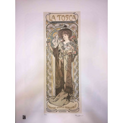 Set de litografía Alphonse Mucha 50x70 cm