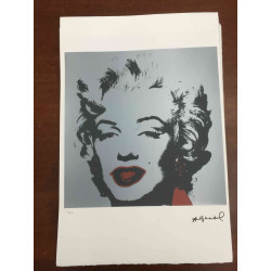 Andy Warhol Off set lithograph 100 cm edition 57x38