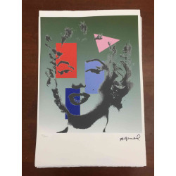 Andy Warhol Litografía edición off set 100 cm 57x38