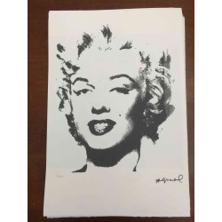 Andy Warhol Off set lithograph 100 cm edition 57x38
