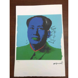 Andy Warhol Litografía edición off set 100 cm 57x38