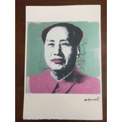 Andy Warhol Litografia edição off set 100 cm 57x38