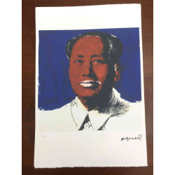 Andy Warhol Off set lithograph 100 cm edition 57x38