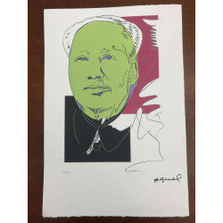 Andy Warhol Litografía offset edición 100 cm 57x38