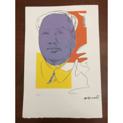 Litografie Andyho Warhola ofsetová edice 100 cm 57x38