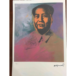 Andy Warhol Litografía edición off set 100 cm 57x38