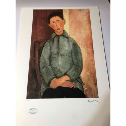 Amedeo Modigliani litho off set 50x70 cm Archief Parijs