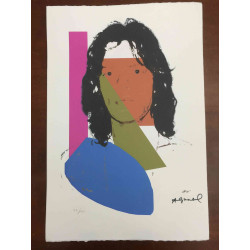 Andy Warhol Litografia edição off set 100 cm 57x38
