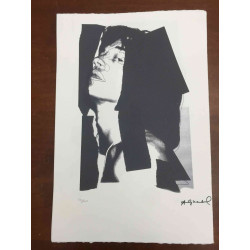 Andy Warhol Litografia off set edizioa 100 cm 57x38