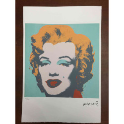Andy Warhol Litografia edição off set 100 cm 57x38