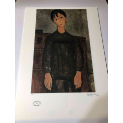 Amedeo Modigliani litho off set 50x70 cm Archief Parijs
