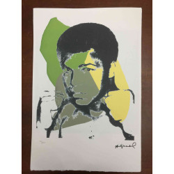 Andy Warhol Off set lithograph 100 cm edition 57x38