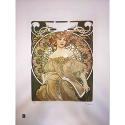 Set de litografía Alphonse Mucha 50x70 cm