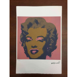 Andy Warhol Litografia off set edició 100 cm 57x38