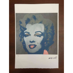 Litografie Andyho Warhola ofsetová edice 100 cm 57x38
