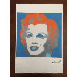 Andy Warhol Litografia off set edizioa 100 cm 57x38