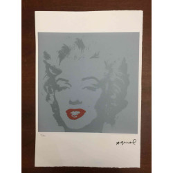 Andy Warhol Litografia off set edizione 100  cm 57x38