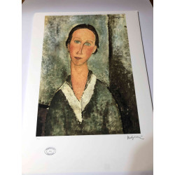 Amedeo Modigliani litho off set 50x70 cm Archief Parijs