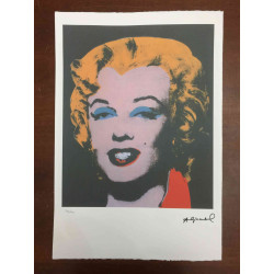 Andy Warhol Litografía offset edición 100 cm 57x38