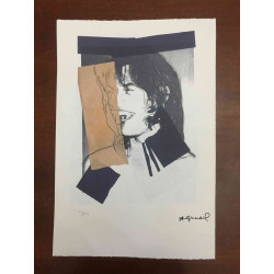 Andy Warhol Litografia off set edizione 100  cm 57x38