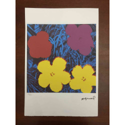 Andy Warhol Litografia off set editie 100 cm 57x38