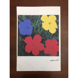Litografie Andyho Warhola ofsetová edice 100 cm 57x38