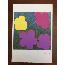 Andy Warhol Lithografie off-set editie 100 cm 57x38