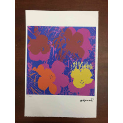 Andy Warhol Litografia off set editie 100 cm 57x38