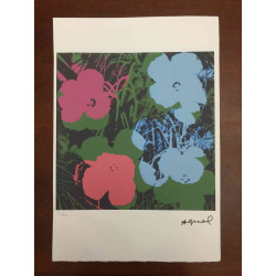 Andy Warhol Lithografie off-set editie 100 cm 57x38