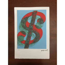 Andy Warhol Lithographie édition hors set 100 cm 57x38