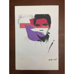 Andy Warhol Lithographie édition hors set 100 cm 57x38
