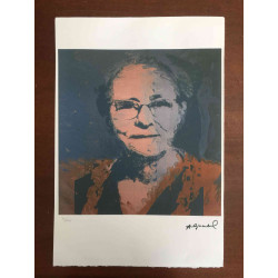 Andy Warhol Off set lithograph 100 cm edition 57x38