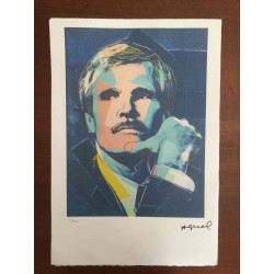 Andy Warhol Lithografie off-set editie 100 cm 57x38