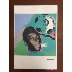 Andy Warhol Lithographie édition hors set 100 cm 57x38