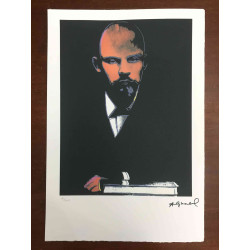 Andy Warhol Lithographie édition hors set 100 cm 57x38