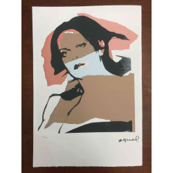 Andy Warhol Off set lithograph 100 cm edition 57x38