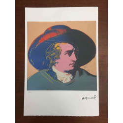 Andy Warhol Lithografie off-set editie 100 cm 57x38