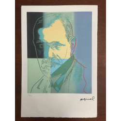Litografia Andyho Warhola offsetová edícia 100 cm 57x38