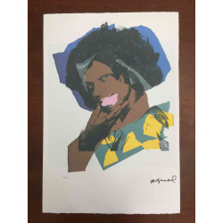 Andy Warhol Litografía edición off set 100 cm 57x38