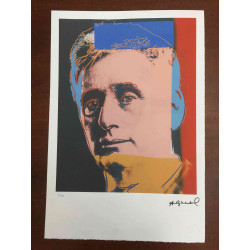 Andy Warhol Lithographie édition hors set 100 cm 57x38