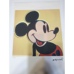 Andy Warhol Litografia off set editie 100 cm 57x38