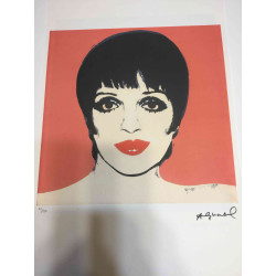 Andy Warhol Litografia off set edizione 100  cm 57x38