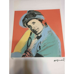 Andy Warhol Off set lithograph 100 cm edition 57x38