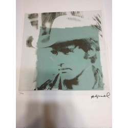 Andy Warhol Lithographie édition hors set 100 cm 57x38